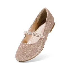 Girl's Strap Mary Jane Ballerina Flats