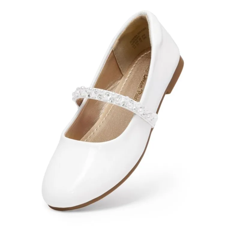 Girl's Strap Mary Jane Ballerina Flats