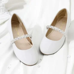 Girl's Strap Mary Jane Ballerina Flats