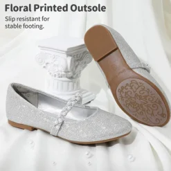 Girl's Strap Mary Jane Ballerina Flats