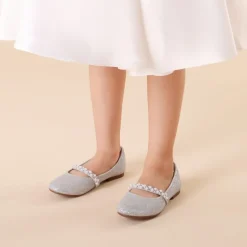 Girl's Strap Mary Jane Ballerina Flats