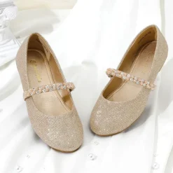 Girl's Strap Mary Jane Ballerina Flats