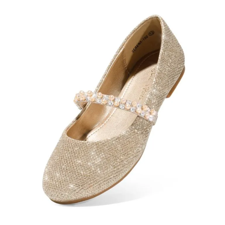 Girl's Strap Mary Jane Ballerina Flats