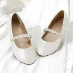 Girl's Strap Mary Jane Ballerina Flats