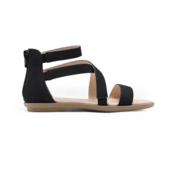 Girls Strappy Gladiator Flat Sandals