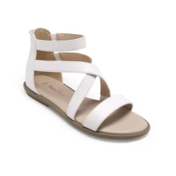 Girls Strappy Gladiator Flat Sandals