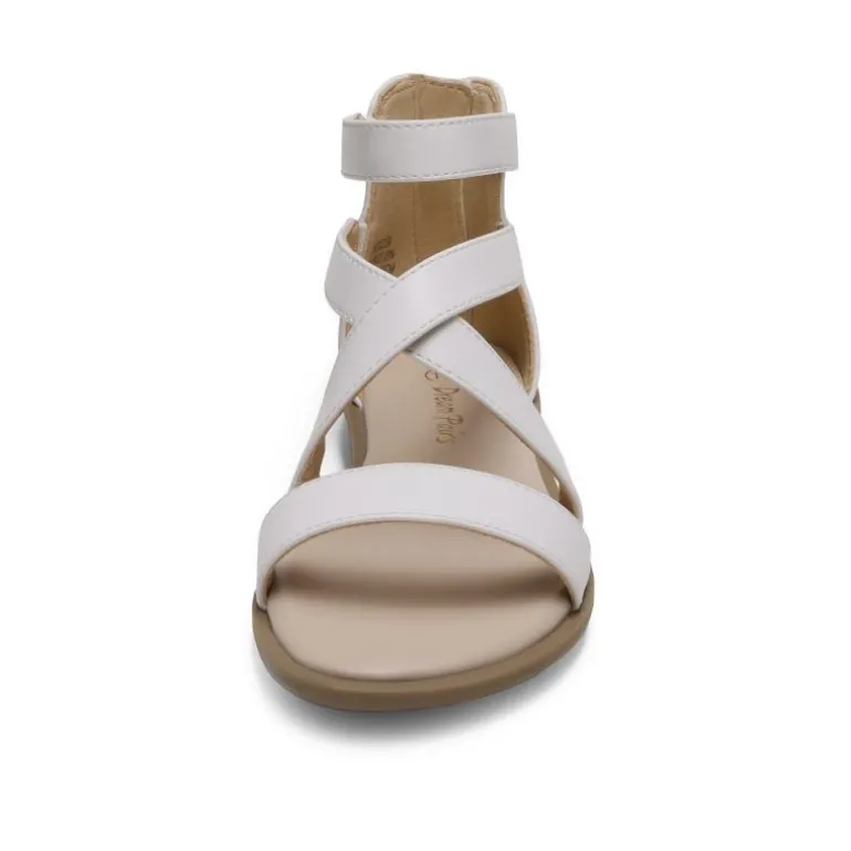 Girls Strappy Gladiator Flat Sandals