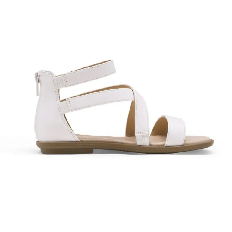Girls Strappy Gladiator Flat Sandals