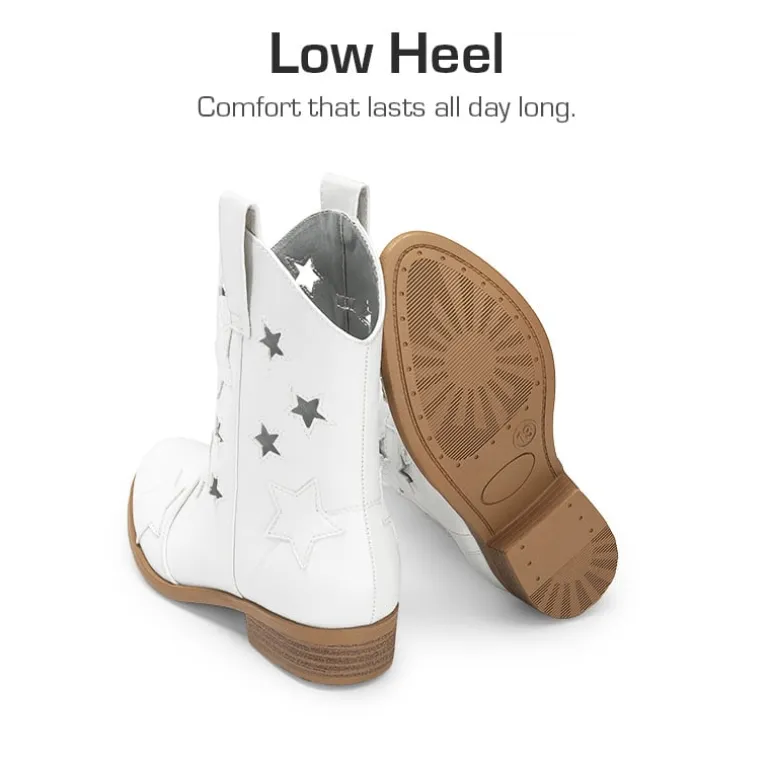 Girls' Stylish Western Cowgirl Boots