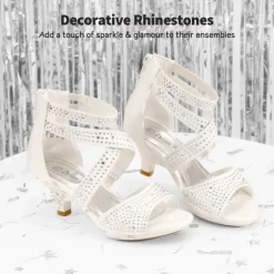 Girls Toddler Rhinestones Sandals