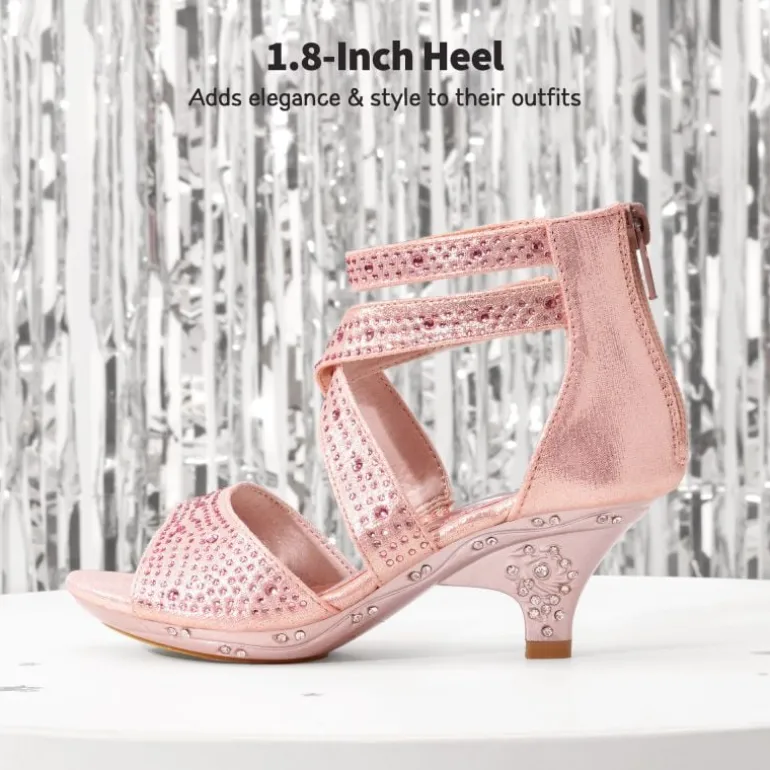 Girls Toddler Rhinestones Sandals