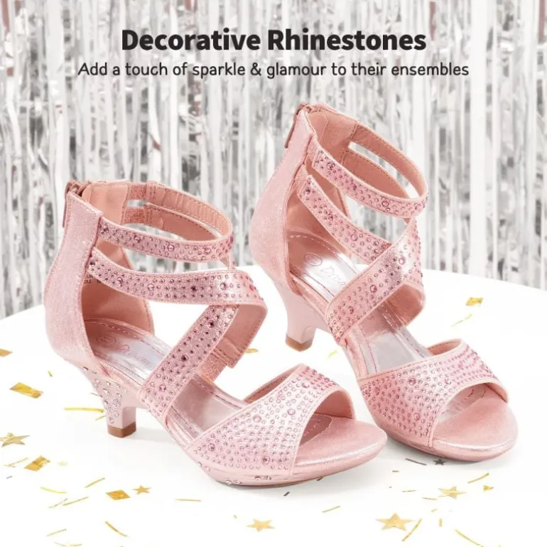 Girls Toddler Rhinestones Sandals