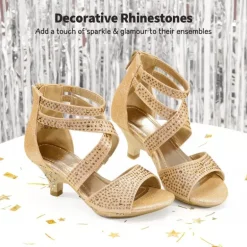 Girls Toddler Rhinestones Sandals