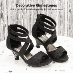 Girls Toddler Rhinestones Sandals