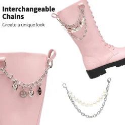 Girls Zipper Knee High Riding Boots