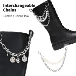 Girls Zipper Knee High Riding Boots