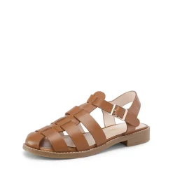 Gladiator Woven Fisherman Flat Sandals