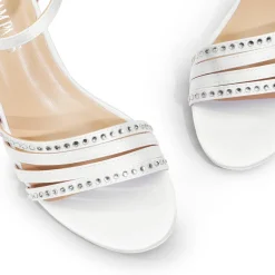 Glitter Rhinestone Low Kitten Heels