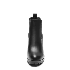 High Heel Chunky Chelsea Boots