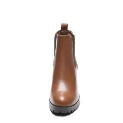 High Heel Chunky Chelsea Boots
