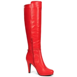 High Heel Knee High Boots