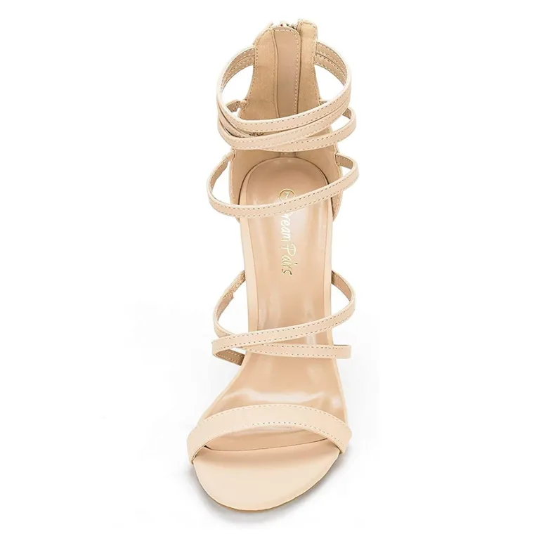 High Heel Strappy Pump Sandals
