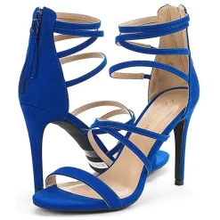 High Heel Strappy Pump Sandals