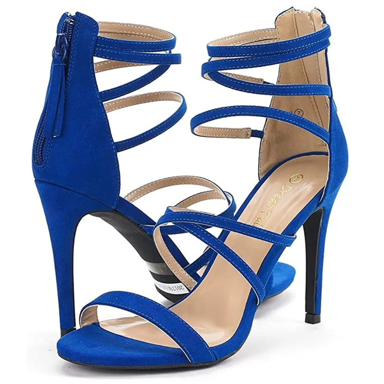 High Heel Strappy Pump Sandals