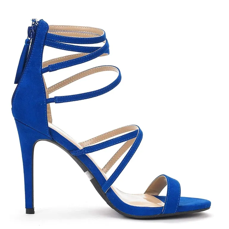 High Heel Strappy Pump Sandals