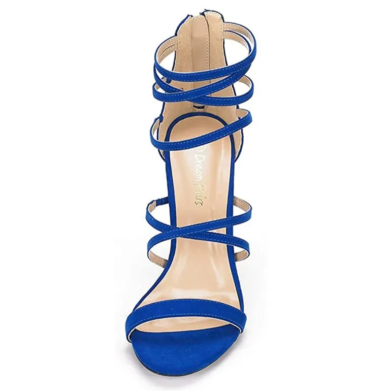 High Heel Strappy Pump Sandals