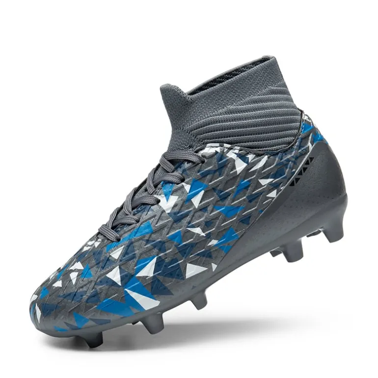 High-top Slip-Resistant Soccer Shoes