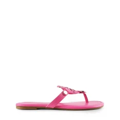 Hollow Cut-Out Thong Flat Sandals