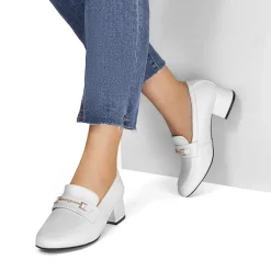 Horse Bit Detail Chunky Loafers