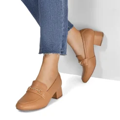 Horse Bit Detail Chunky Loafers
