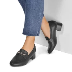 Horse Bit Detail Chunky Loafers
