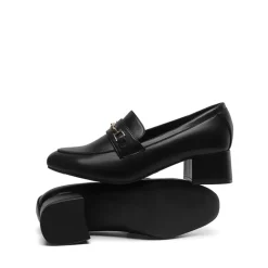 Horse Bit Detail Chunky Loafers