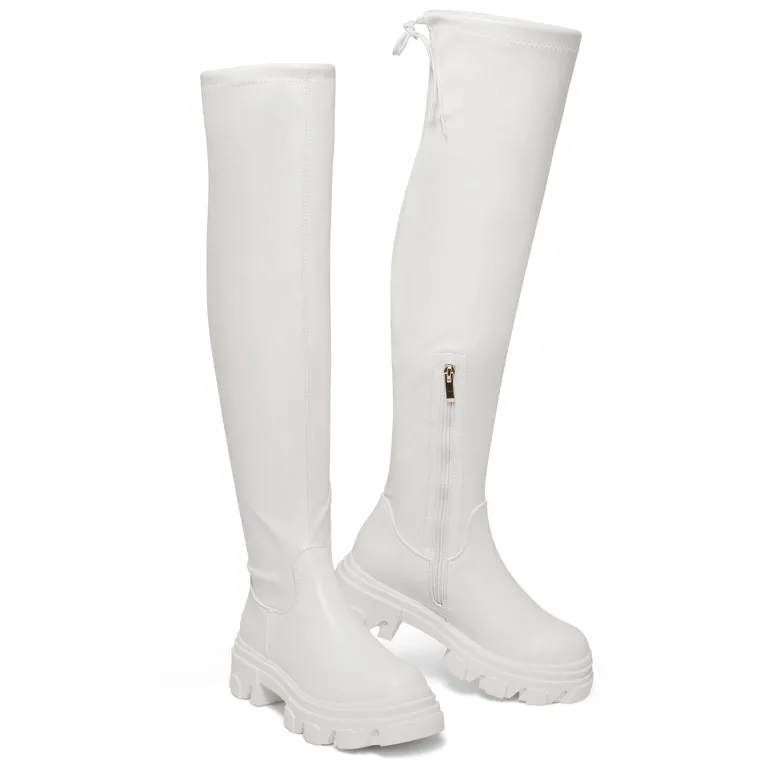 Ikon Stretchy Over The Knee Boots