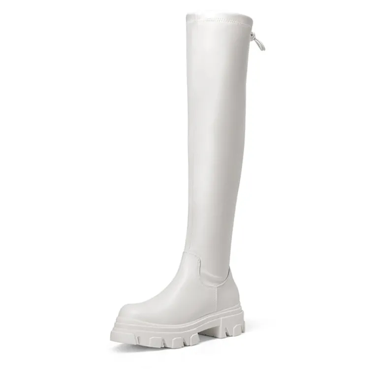 Ikon Stretchy Over The Knee Boots