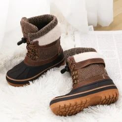 Insulated Snow Kids Waterproof Boots
