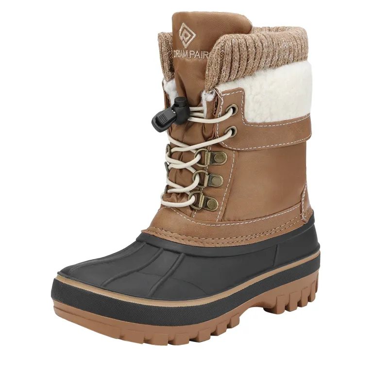 Insulated Snow Kids Waterproof Boots