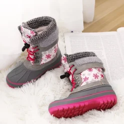 Insulated Snow Kids Waterproof Boots