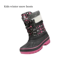 Insulated Snow Kids Waterproof Boots