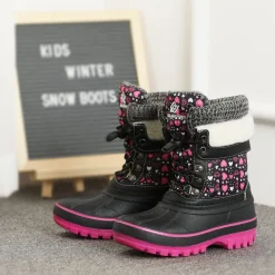 Insulated Snow Kids Waterproof Boots