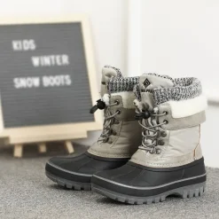 Insulated Snow Kids Waterproof Boots