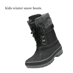 Insulated Snow Kids Waterproof Boots