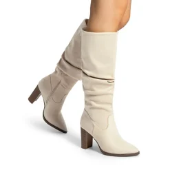 [Jocelyn] Women’s Slouchy Pointed-Toe Knee-High Boots