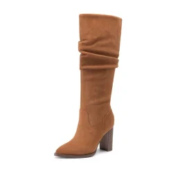 [Jocelyn] Women’s Slouchy Pointed-Toe Knee-High Boots