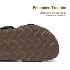 Kids’ Adjustable Buckle Slide Sandals