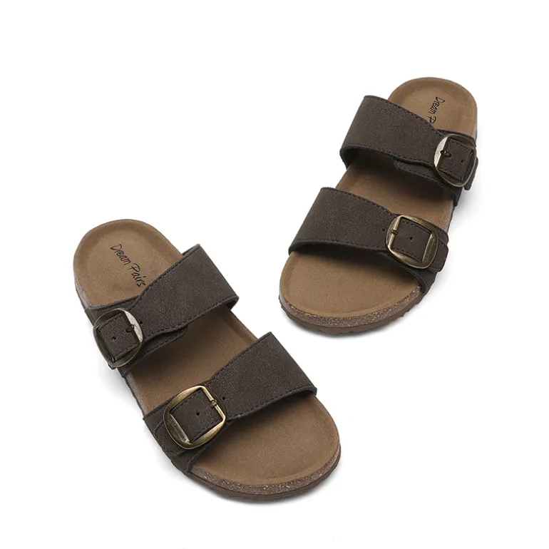 Kids’ Adjustable Buckle Slide Sandals