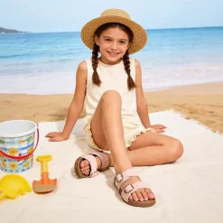 Kids’ Adjustable Buckle Slide Sandals